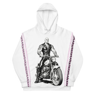 Sweat à capuche Queerwear motard