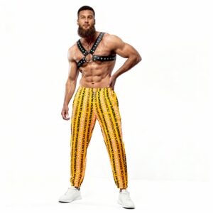 Pantalon de survêtement Queerwear jaune